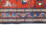 Fine Antique Farahan Rug 3'6'' x 5'0"