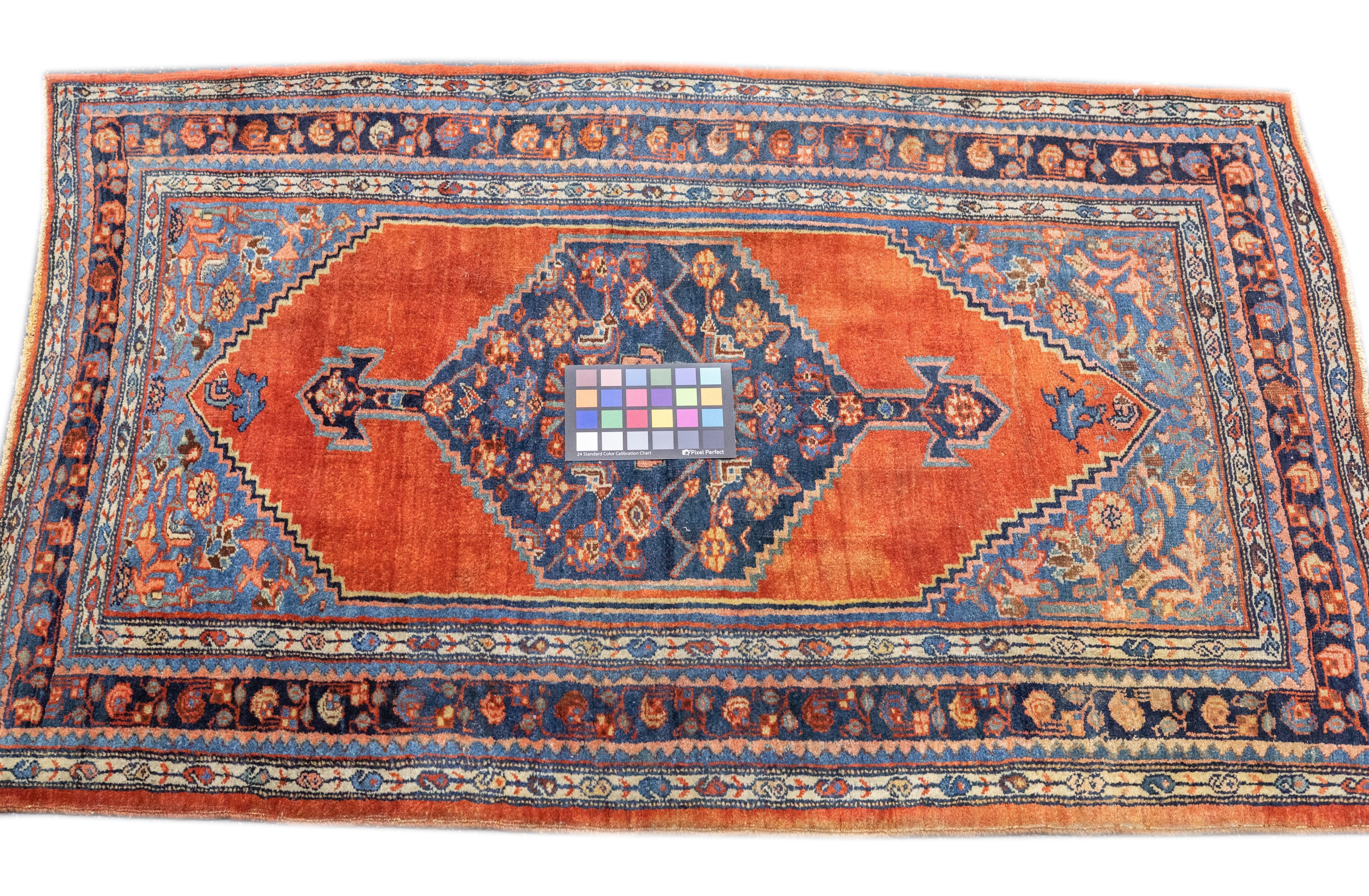 Antique  Bidjar Rug 2'8'' x 4'1''