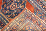 Antique  Bidjar Rug 2'8'' x 4'1''
