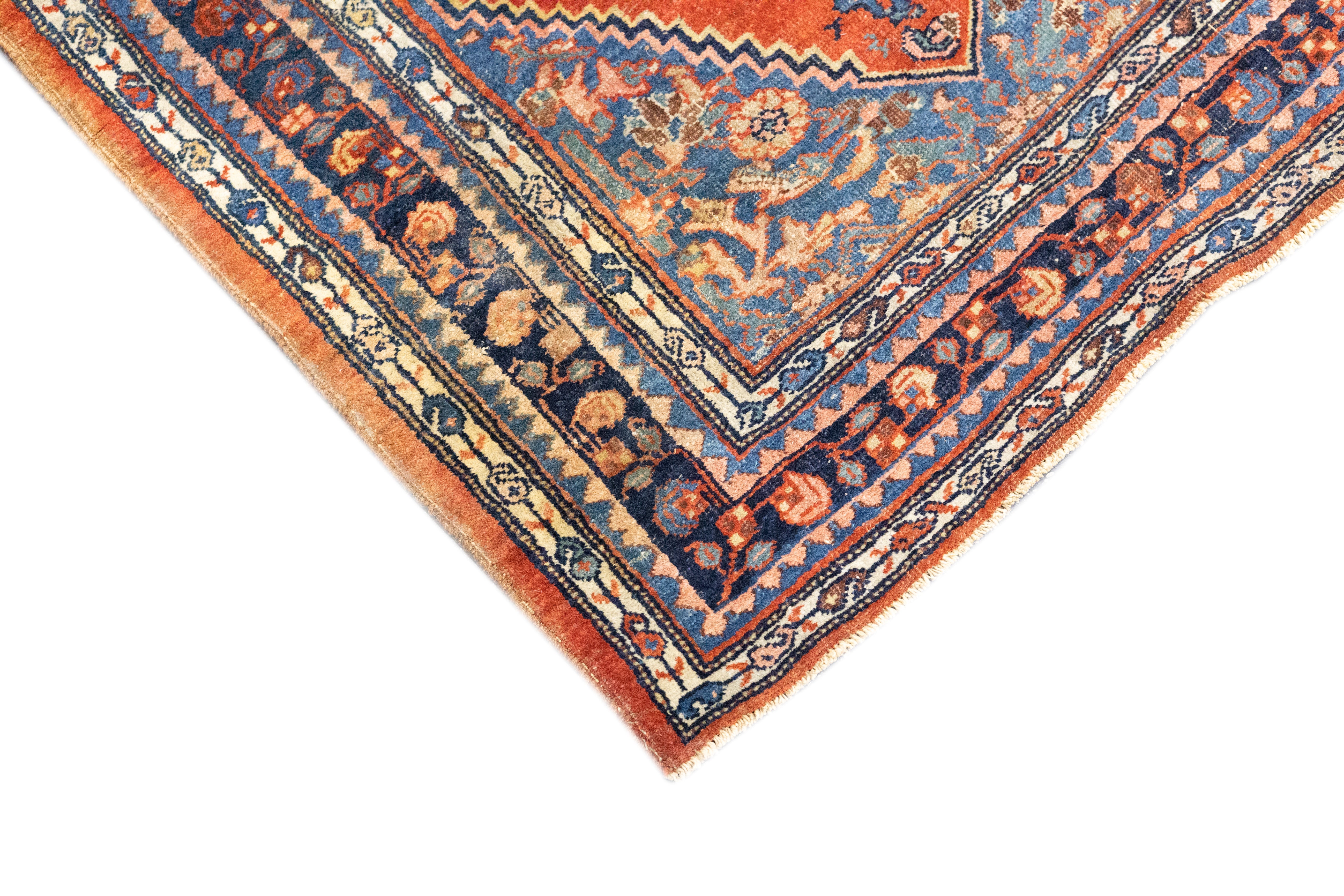 Antique  Bidjar Rug 2'8'' x 4'1''