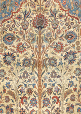 Fine Antique  Isfahan Tree of Life Rug 8'5'' x 11'8''