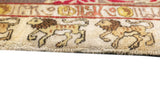 Fine Antique  Pictorial Tabriz Rug 5'8'' x 8'6''