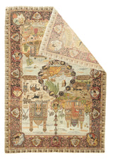 Fine Antique  Pictorial Tabriz Rug 5'8'' x 8'6''