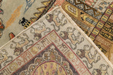 Fine Antique  Pictorial Tabriz Rug 5'8'' x 8'6''