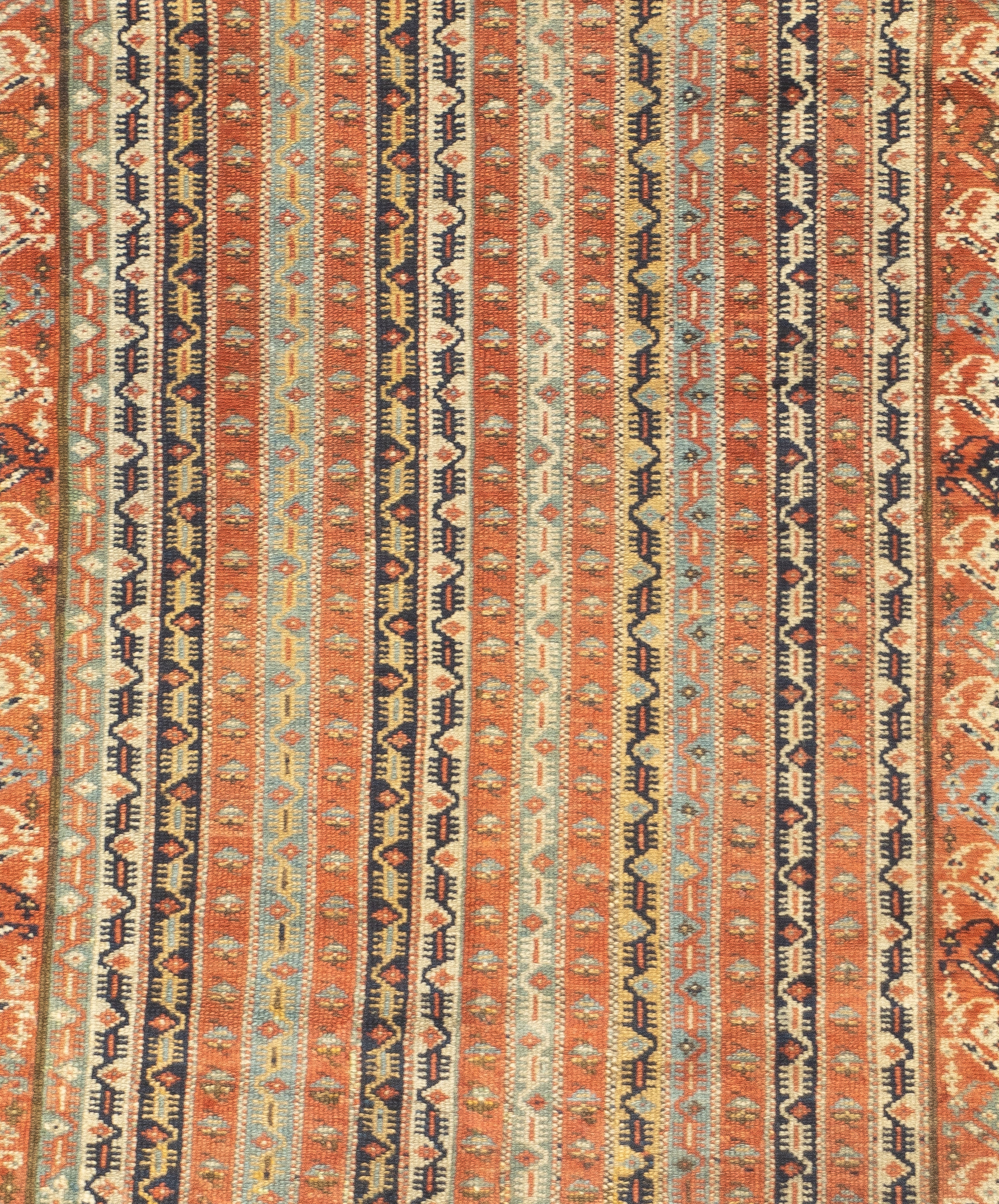 Antique Turkish Milas Rug 3'9'' x 4'6''