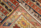 Antique Turkish Milas Rug 3'9'' x 4'6''