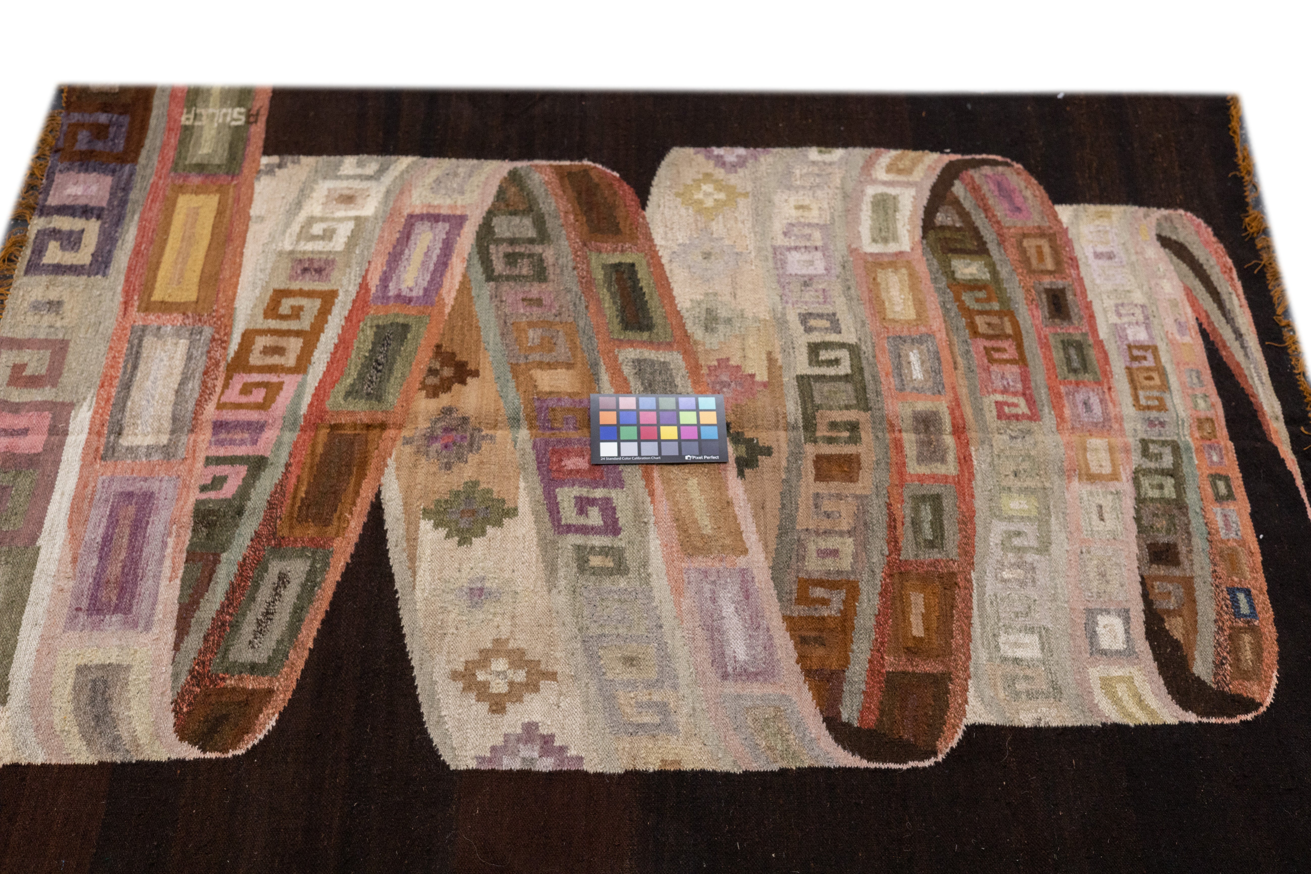 Fine Vintage Turkish Kilim Rug 4'0" x 5'0"
