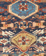 Antique Caucasian Kuba Rug 3'0" x 3'5''