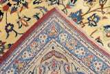 Extremely Fine Nain Habibian Wool and Silk Rug 5'5'' x 8'5''