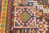 Antique Caucasian Kuba Rug 4'9'' x 10'0"