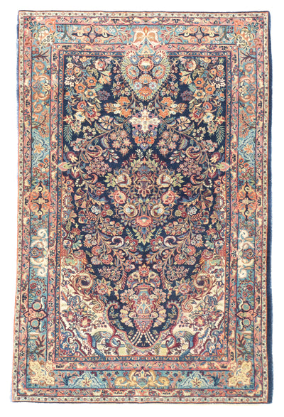 Antique Sarouk Rug 4'6'' x 6'6''