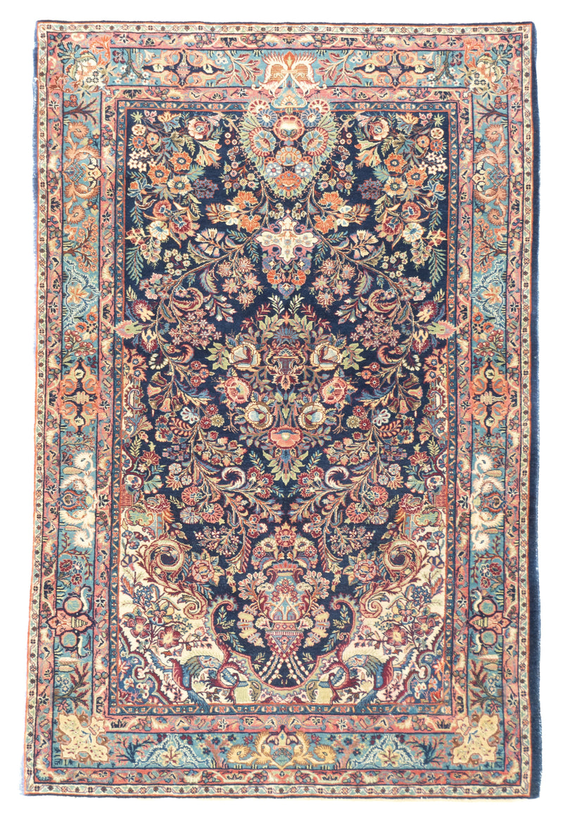 Antique Sarouk Rug 4'6'' x 6'6''