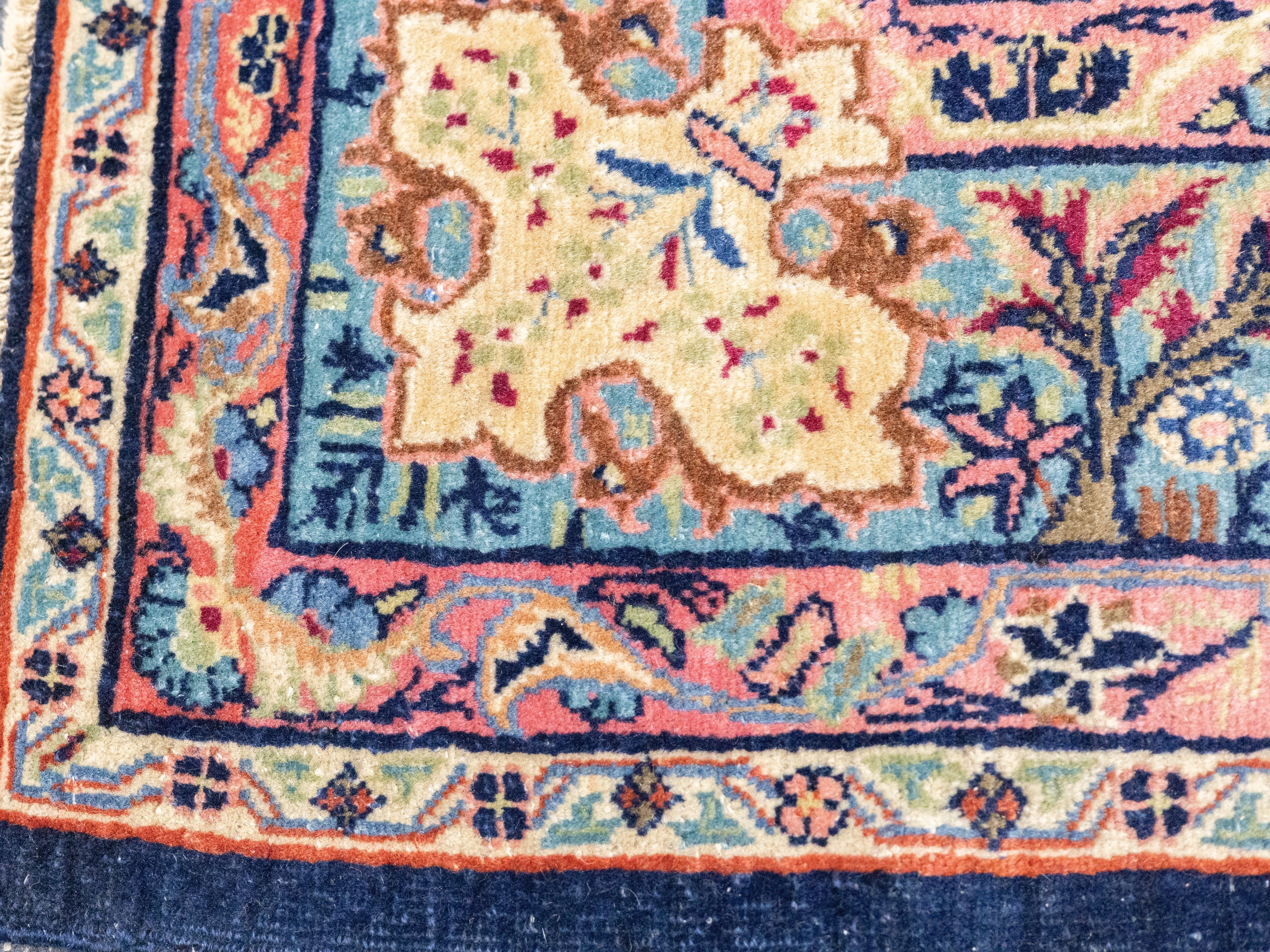 Antique Sarouk Rug 4'6'' x 6'6''