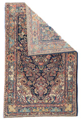 Antique Sarouk Rug 4'6'' x 6'6''