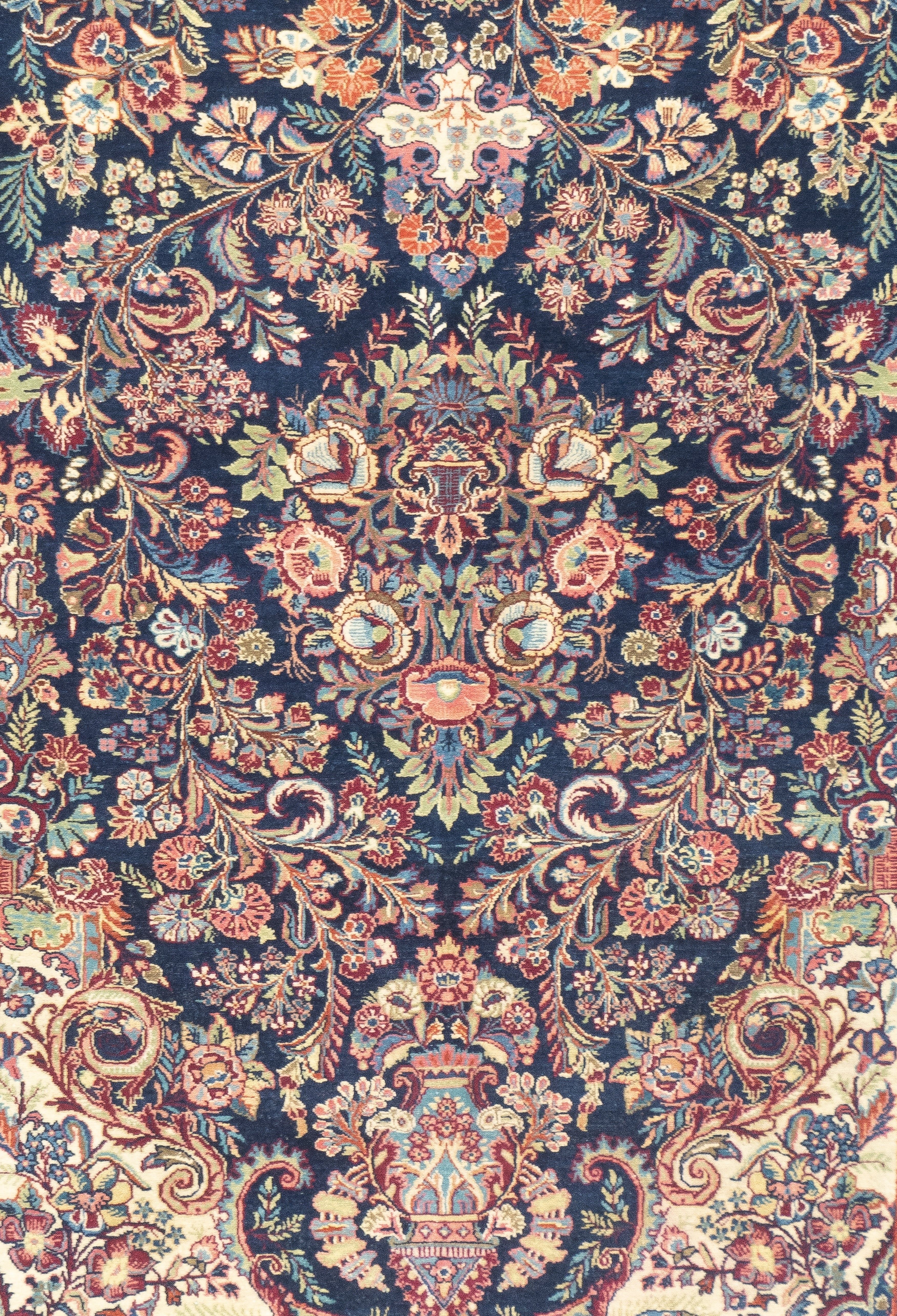 Antique Sarouk Rug 4'6'' x 6'6''