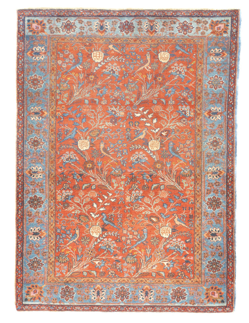 Fine Antique Malayer Rug 4'7'' x 6'1''