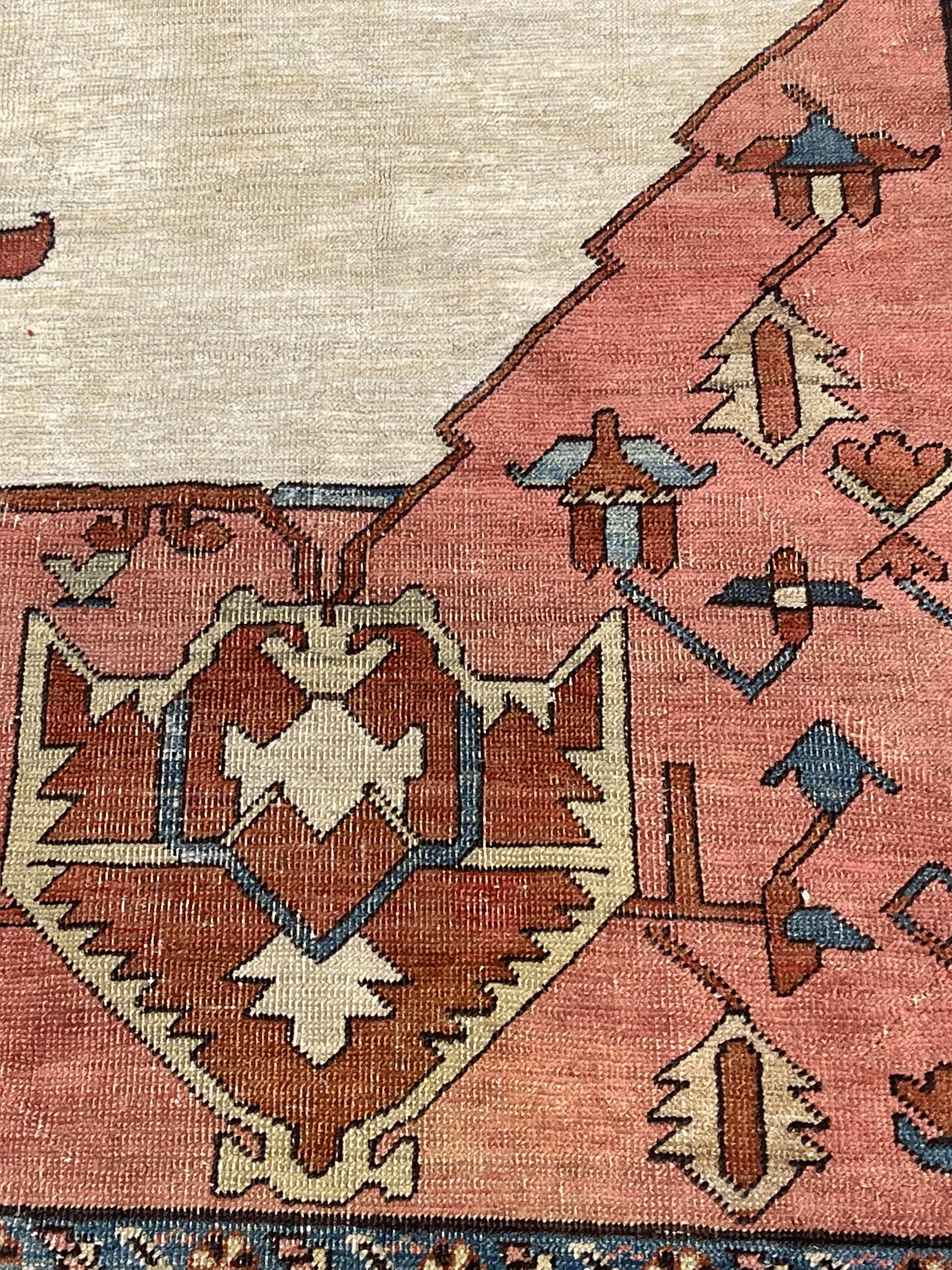 Antique  Bakhshayesh Rug 10' 3'' x 10' 9''