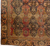 Antique Mohtasham Kashan Rug 9' 2" x 12' 5''