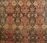 Antique Mohtasham Kashan Rug 9' 2" x 12' 5''