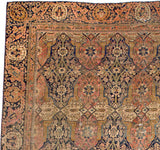 Antique Mohtasham Kashan Rug 9' 2" x 12' 5''