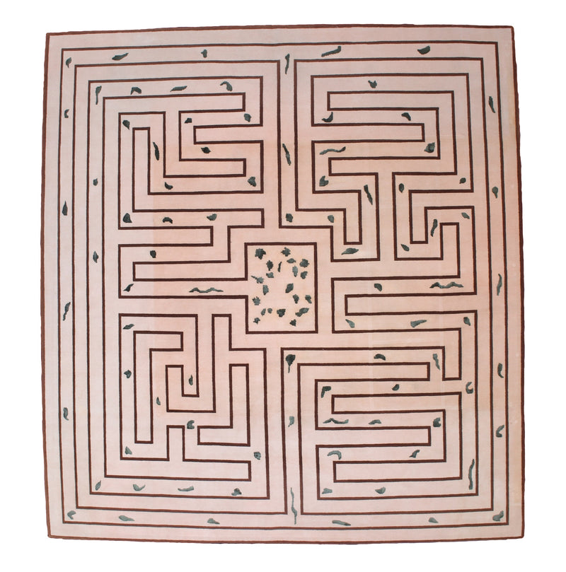 French Modern Rug 9' 2