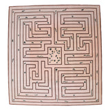 French Modern Rug 9' 2" x 9' 11''