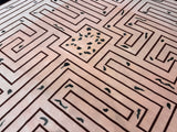 French Modern Rug 9' 2" x 9' 11''