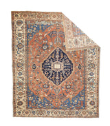 Antique  Serapi Rug 9'10" x 11' 11"