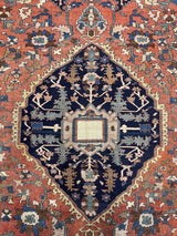 Antique  Serapi Rug 9'10" x 11' 11"