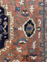 Antique  Serapi Rug 9'10" x 11' 11"