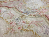 Fine Vintage French Savonnerie Rug 5'10" x 9' 0"