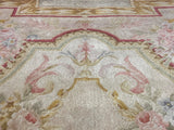 Fine Vintage French Savonnerie Rug 5'10" x 9' 0"