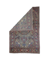 Fine Antique Persian Tehran Rug 4'6" x 6' 10"