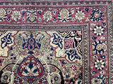 Fine Antique Persian Tehran Rug 4'6" x 6' 10"