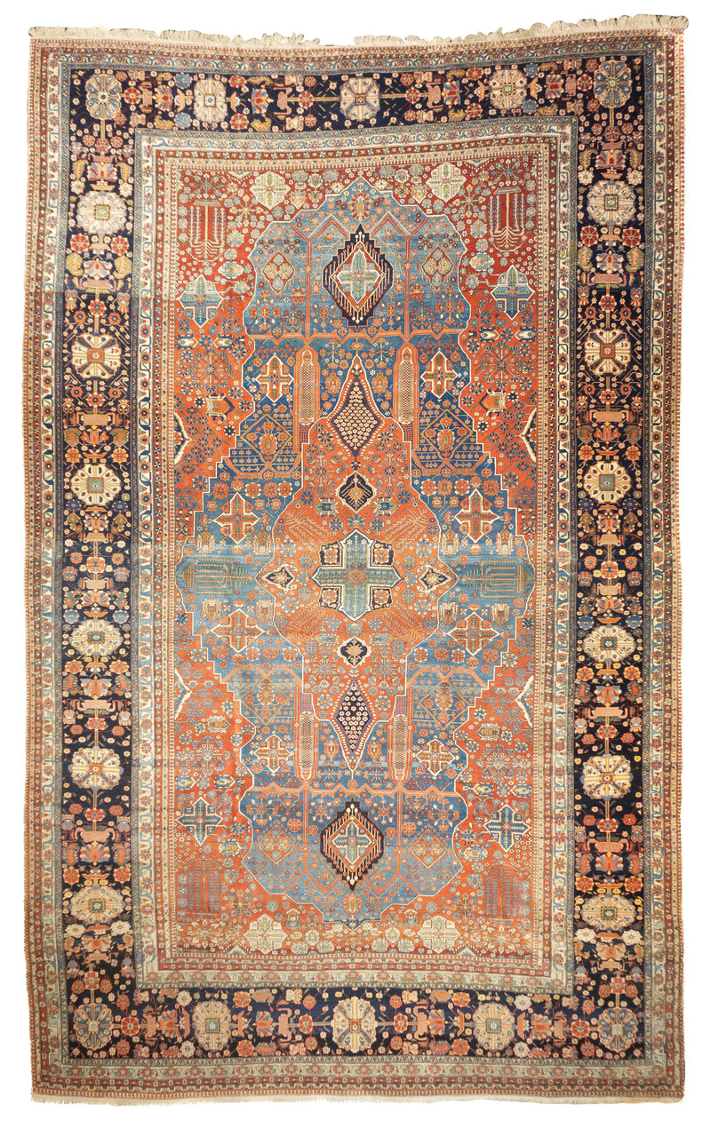 Antique  Mohtasham Kashan 10'1