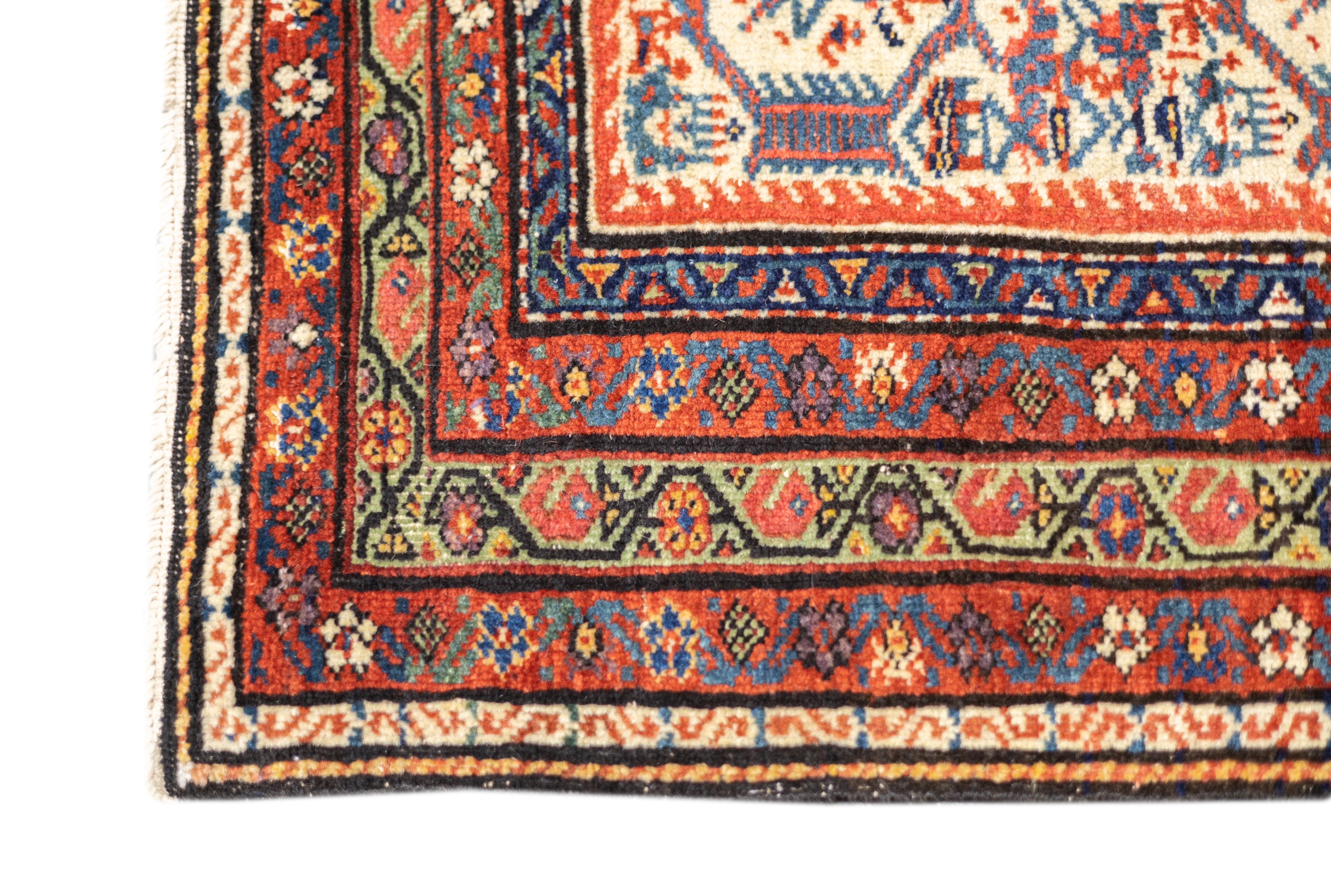 Antique Farahan Rug 4'4'' x 6'6''