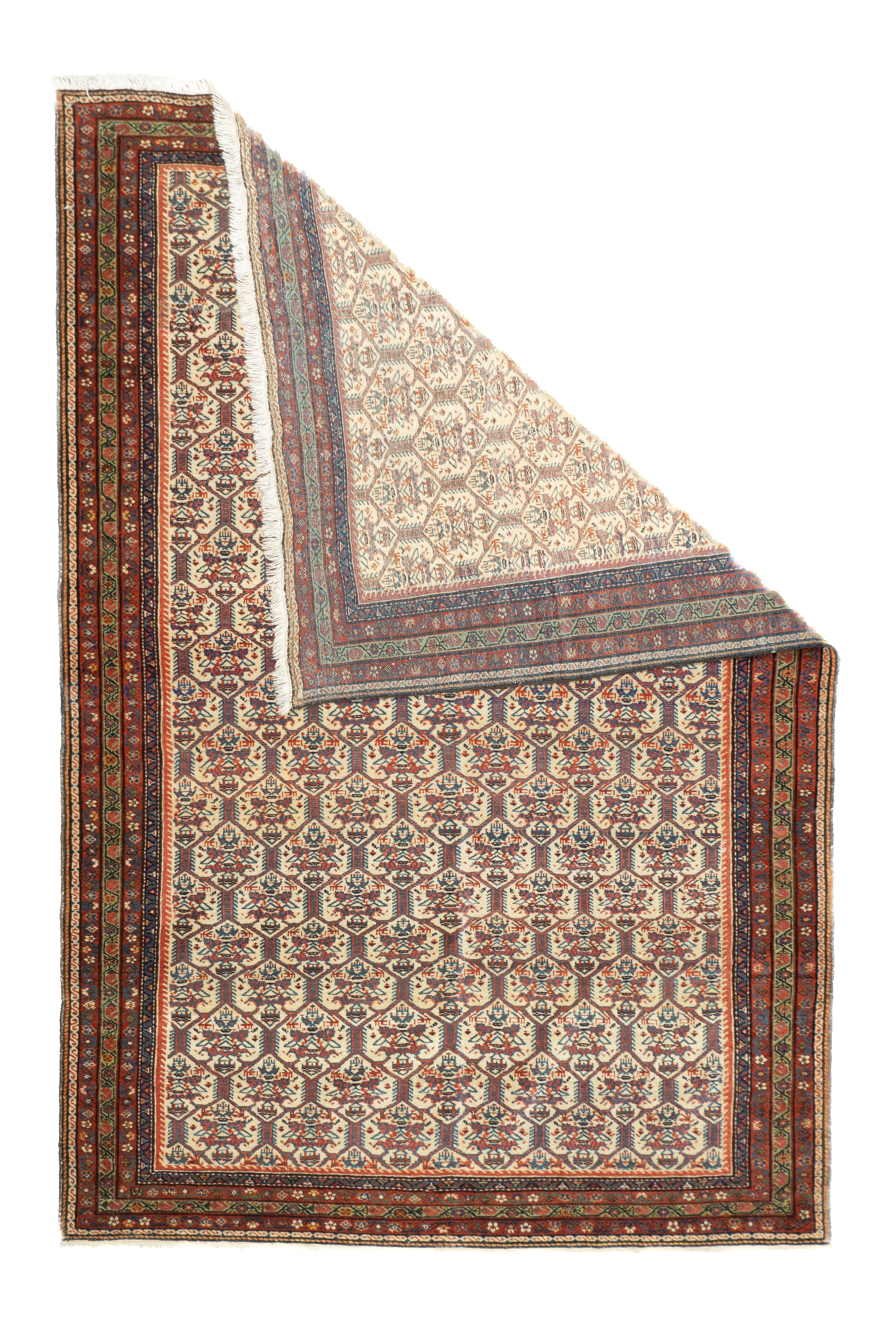 Antique Farahan Rug 4'4'' x 6'6''