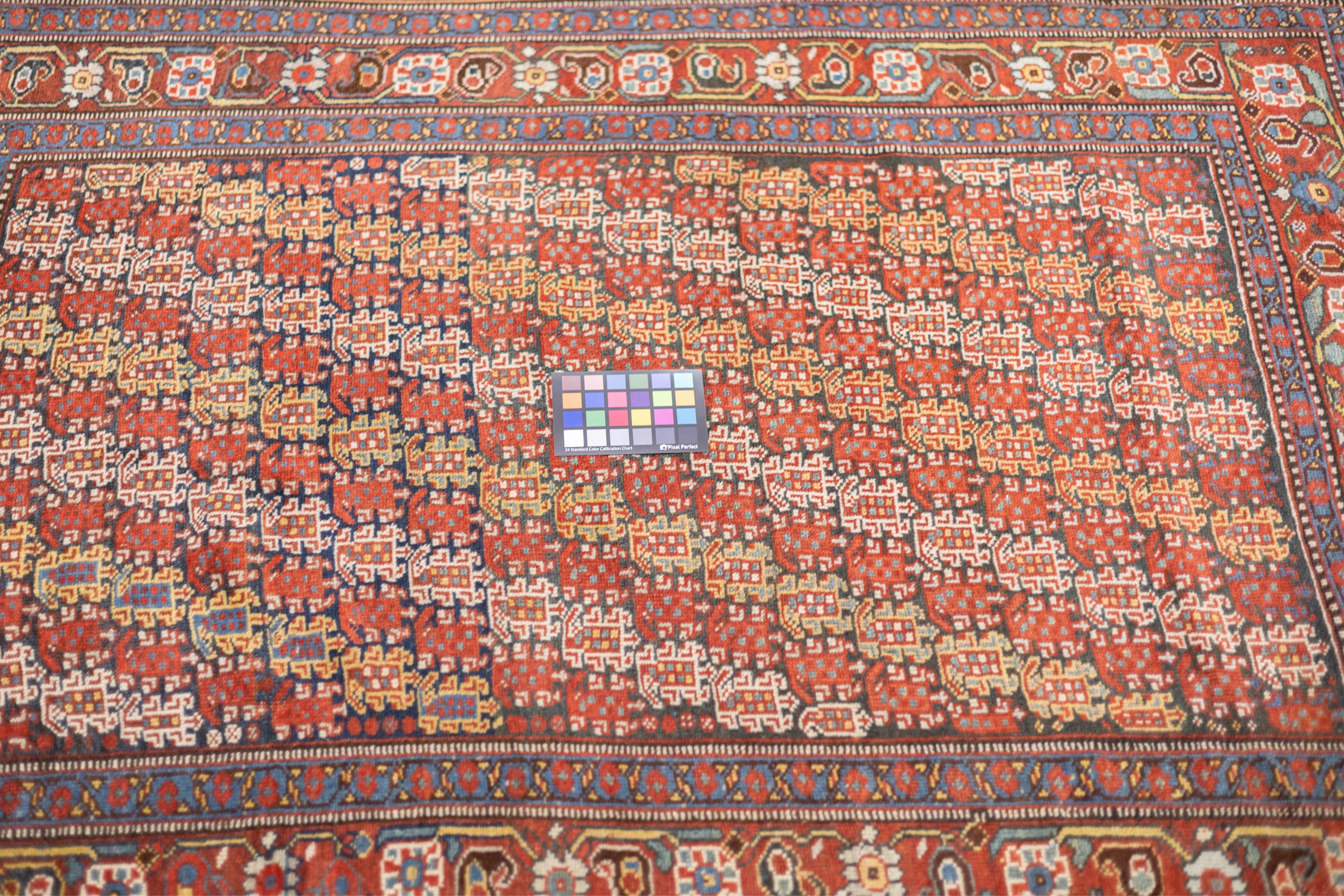 Antique  Khamseh Rug 4'3'' x 6'4''