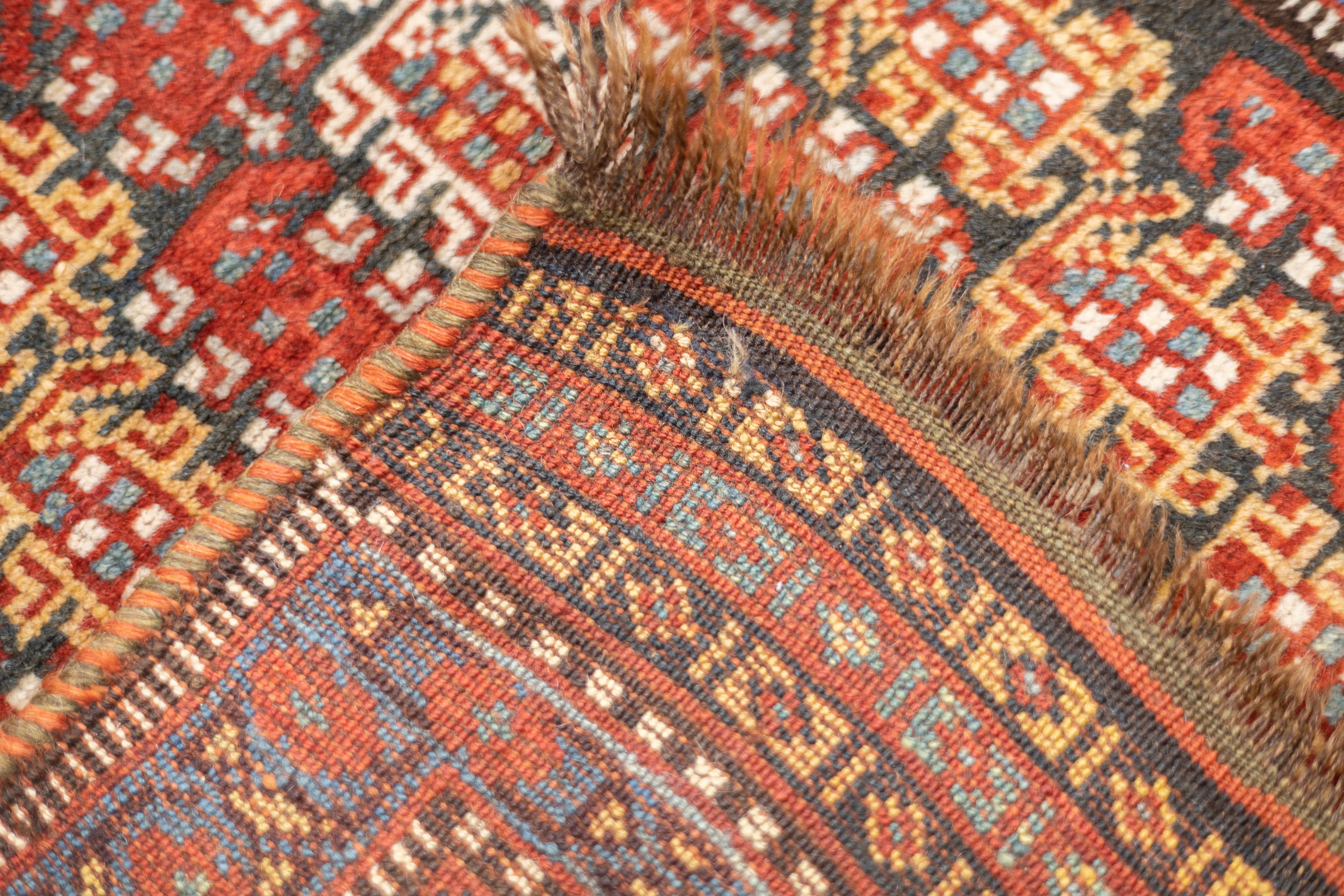 Antique  Khamseh Rug 4'3'' x 6'4''