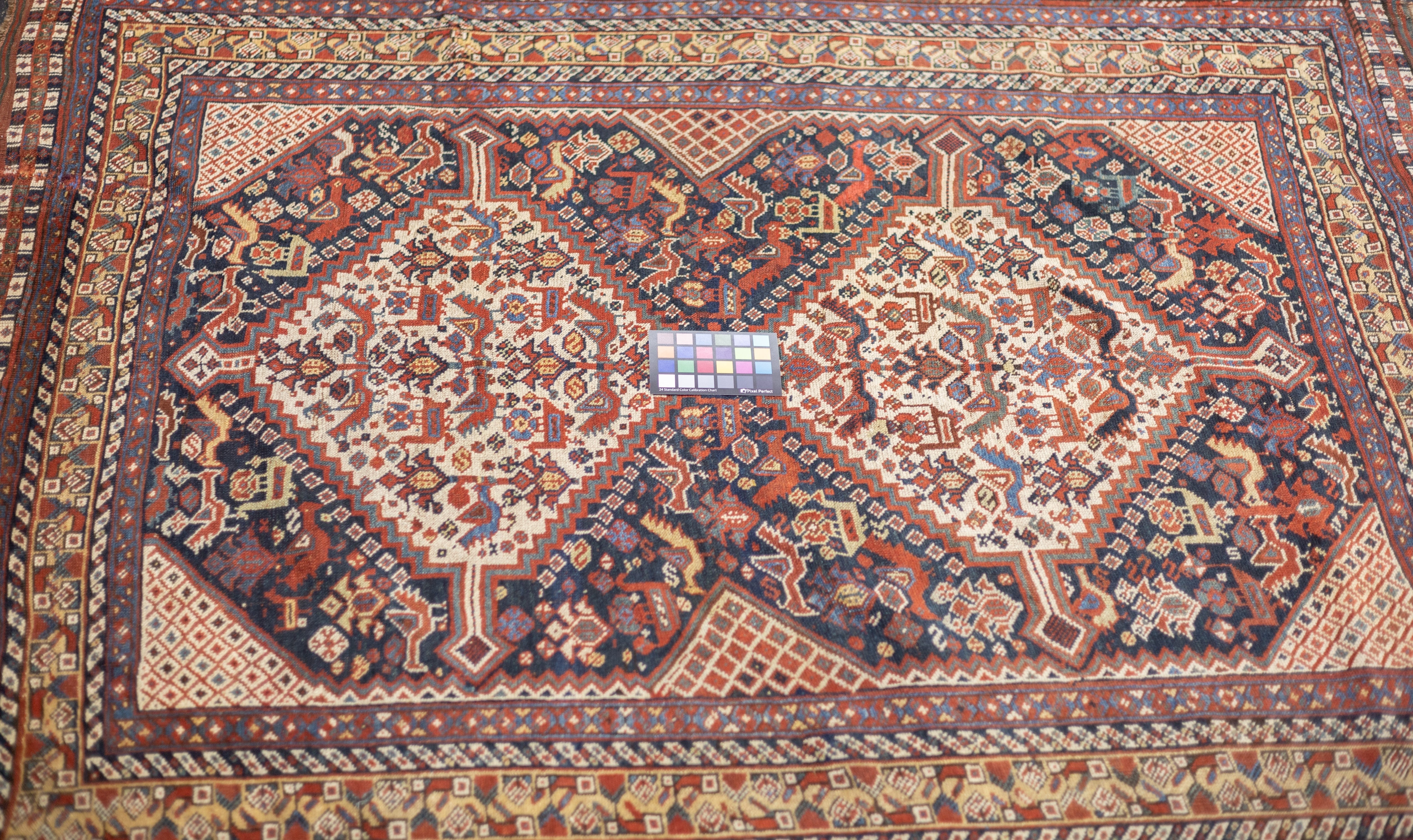 Antique Qashqai Rug 4'9'' x 6'4''