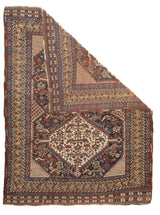 Antique Qashqai Rug 4'9'' x 6'4''