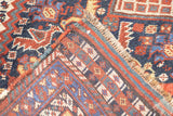 Antique Qashqai Rug 4'9'' x 6'4''