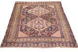 Antique Qashqai Rug 4'9'' x 6'4''