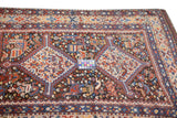 Antique Qashqai Rug 4'7'' x 6'5''