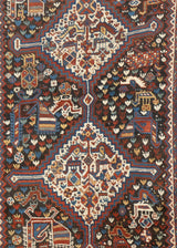 Antique Qashqai Rug 4'7'' x 6'5''