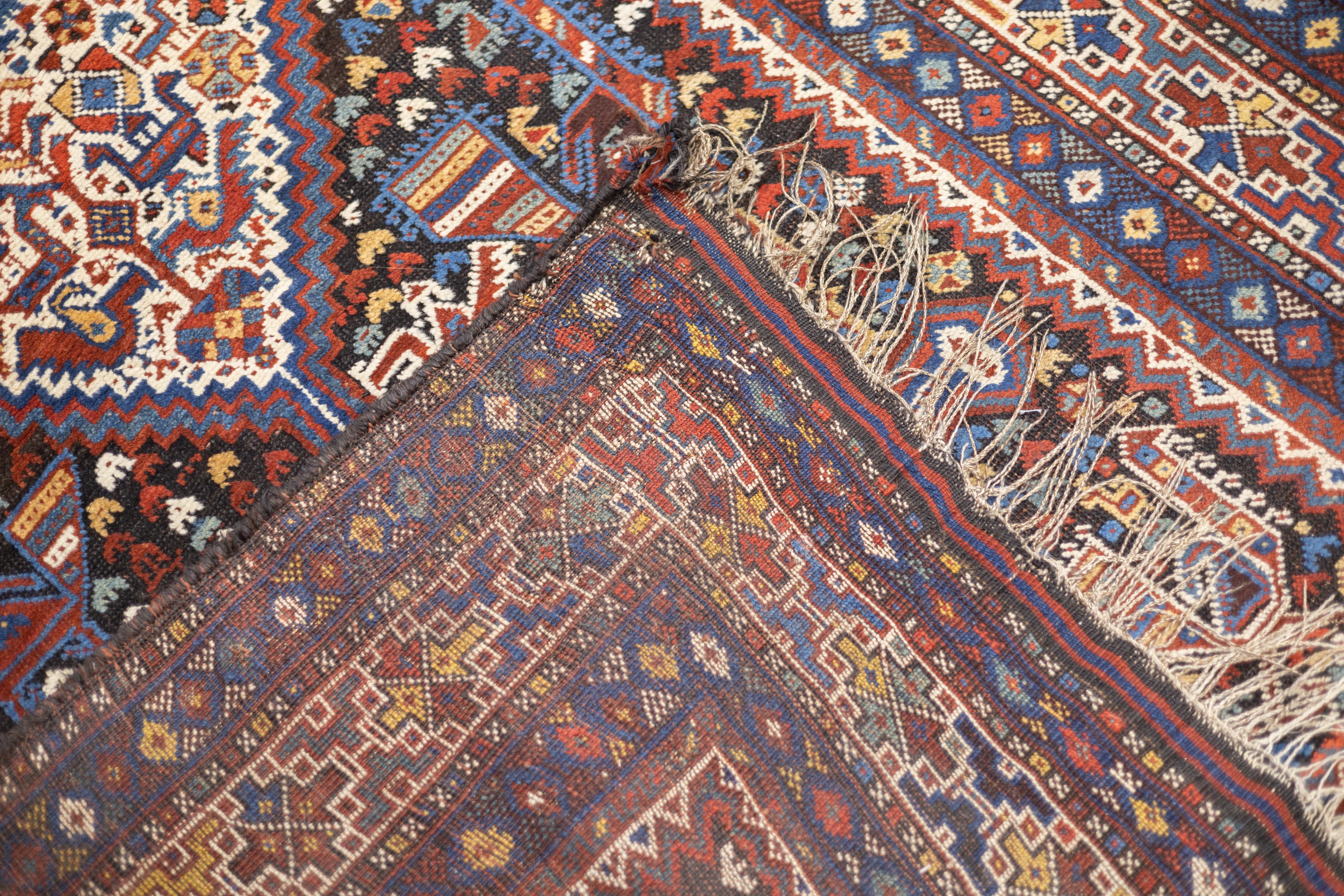 Antique Qashqai Rug 4'7'' x 6'5''
