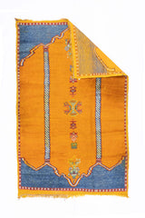 Vintage Moroccan Rug 4'2" x 6' 6"