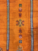 Vintage Moroccan Rug 4'2" x 6' 6"