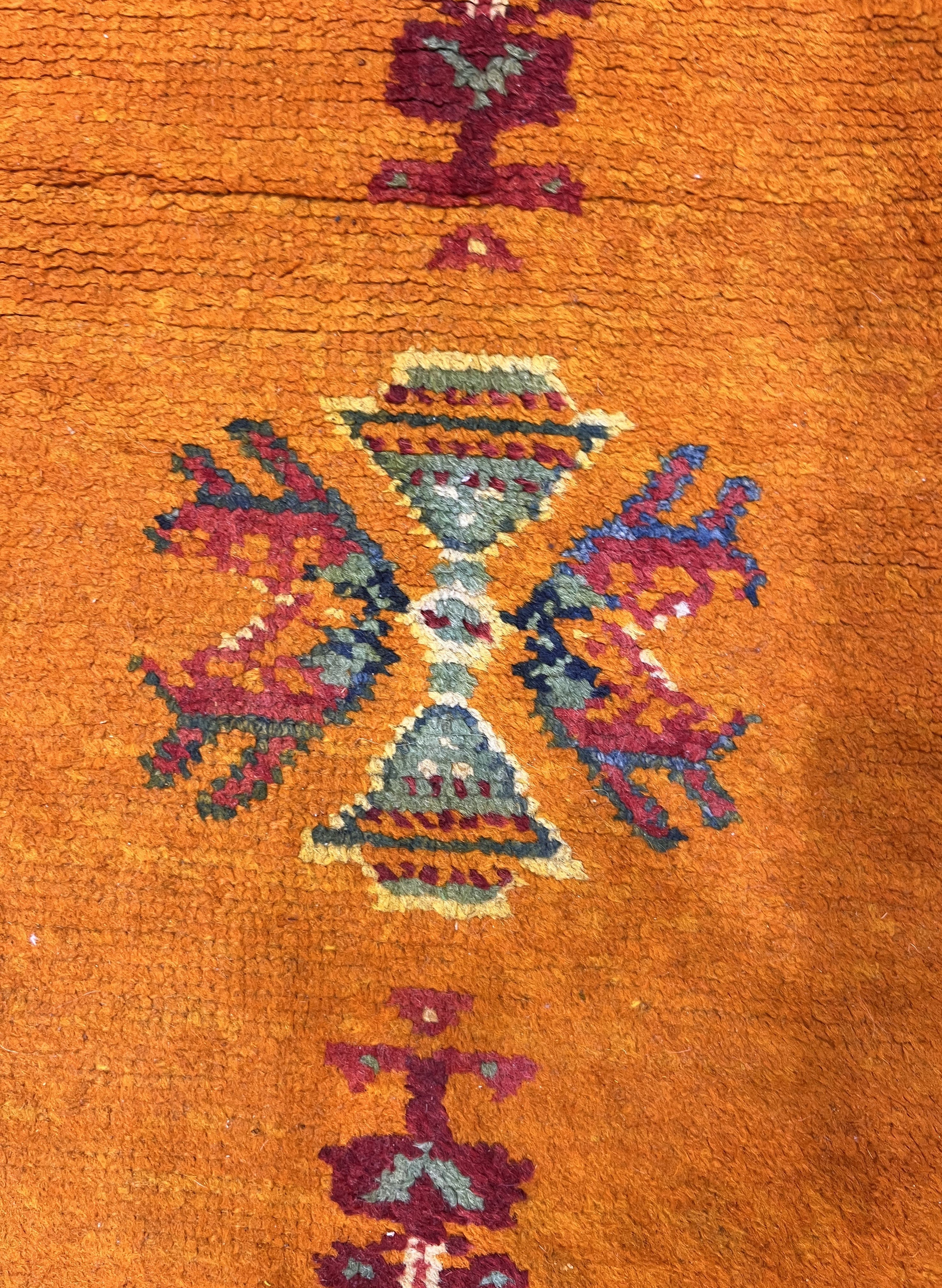 Vintage Moroccan Rug 4'2" x 6' 6"