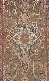 Antique Lavar Kerman Rug 4'6'' x 7'7''